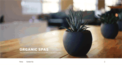 Desktop Screenshot of organicspa.com