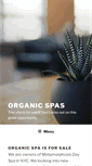 Mobile Screenshot of organicspa.com